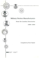 Military Buttons Manufacturers from the London Directories 1800-1899